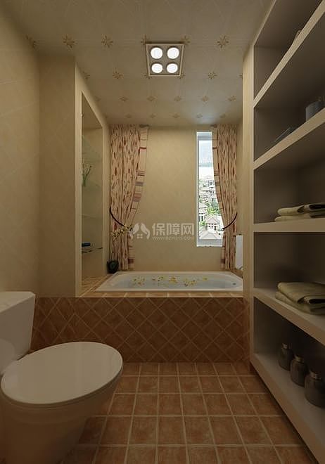 珠江逸景家园卫生间浴缸图片