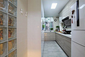 经典小户型改造厨房背景墙装修效果图