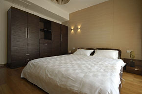 舒适美式风格三居室卧室装修设计