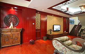 中式风格大气客厅图片