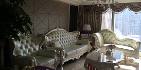 皇冠花园欧式客厅沙发图片