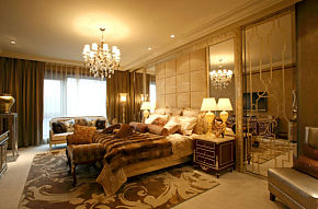 南湖国际卧室新古典风格设计