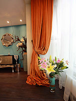 180平米现代舒适风格卧室窗帘设计