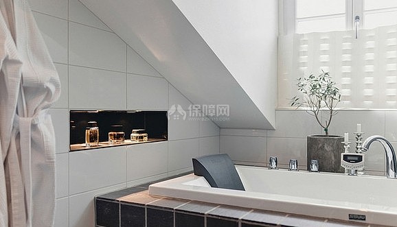 閣樓小屋衛(wèi)生間局部效果圖