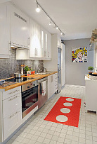 北欧风格复古公寓4平米厨房设计