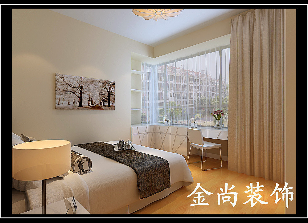 设计理念：该作品是中建风栖第138平的装修案例，该