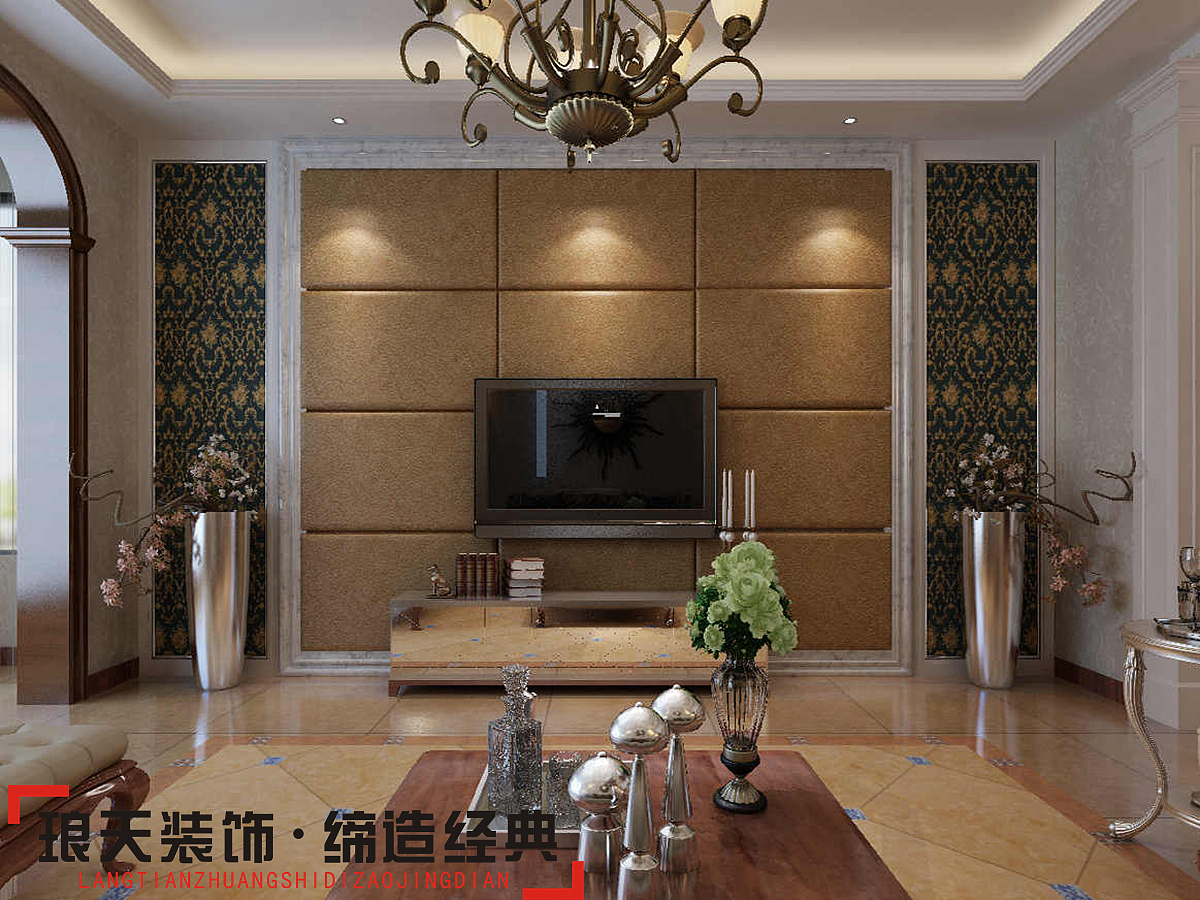 本案主要利用美式的设计元素与现代的装修手法相结合。