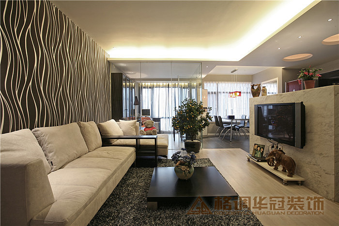 楼盘地址: 同景国际城 户型面积：140平方设计风