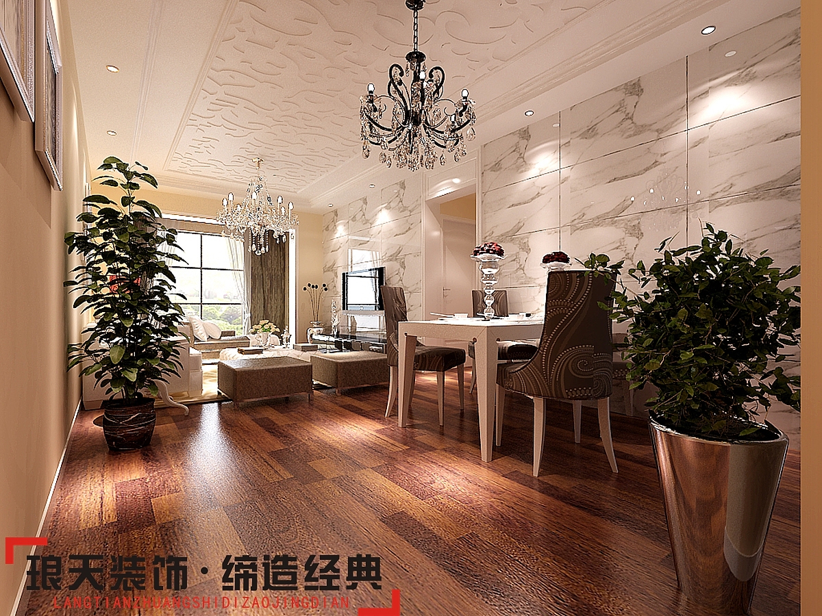 本案是以欧式风格进行布局设计，以纯欧式的设计元素进
