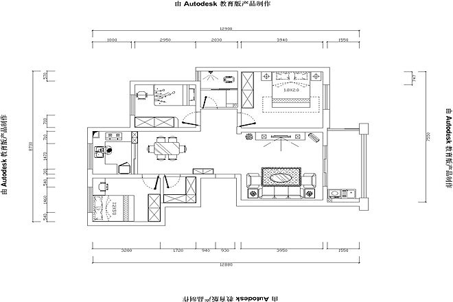 本案以“粉白为基调”，美学上推崇“唯美的色彩”，在