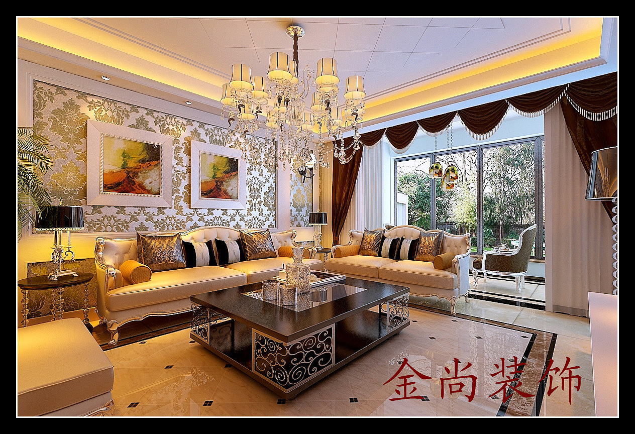 设计理念：该案业主是一对未婚夫妇，均为私企老总，本