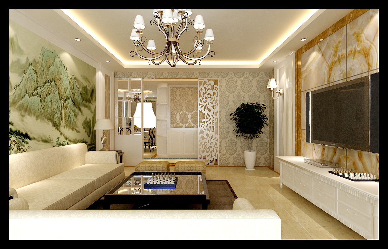 绿城百合公寓130㎡ 三室二厅 