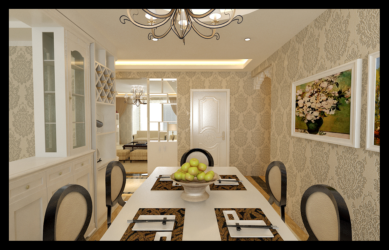 绿城百合公寓130㎡ 三室二厅 