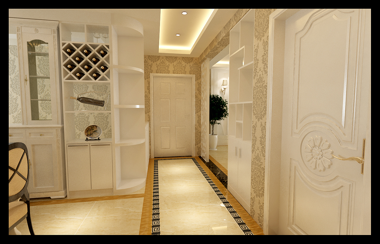 绿城百合公寓130㎡ 三室二厅 