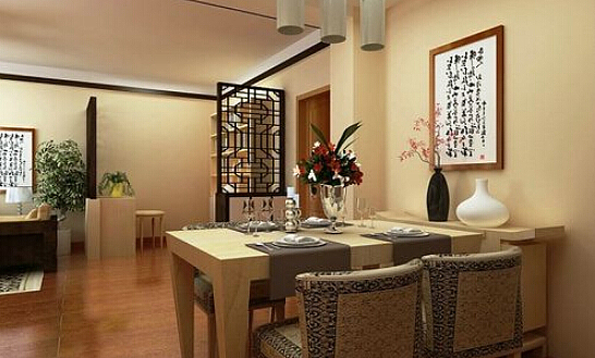 中国传统居室非常讲究空间的层次感，这种传统的审美观