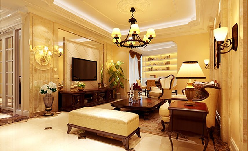 本案采用简欧风格。本方案平面改动不多，一是对过道的