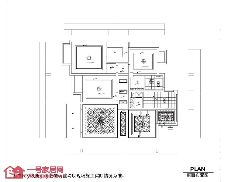 本案的设计风格为简约欧式，营造清新、自然、温馨的环