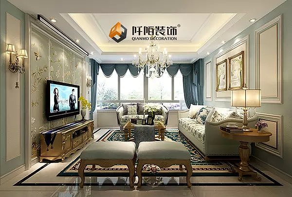法式田园风格完全使用温馨简单的颜色及朴素的家具，以