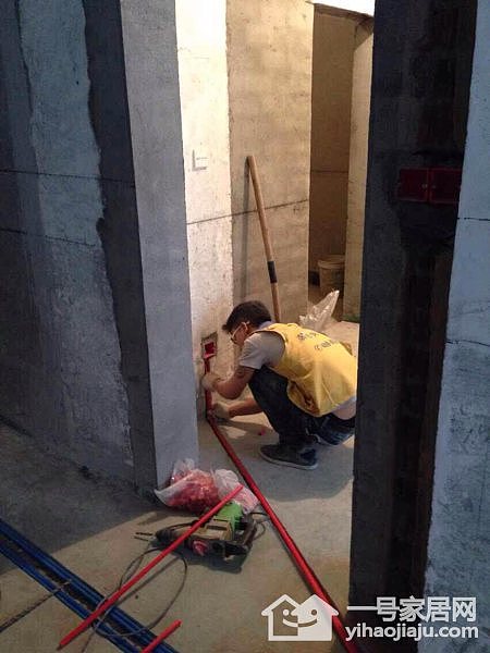 银仁御墅 水电施工