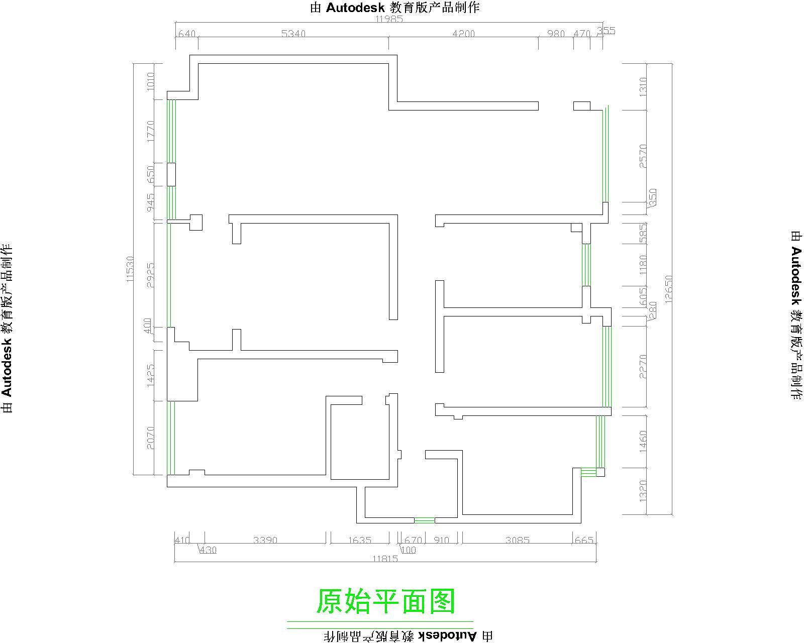 本案业主是退休干部，钟情中国文化，希望以中式为主，