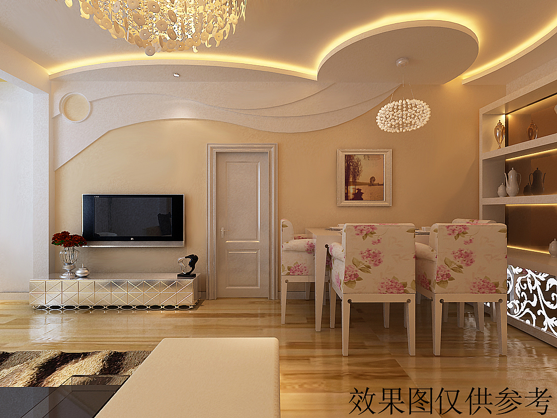 小空间 大展现  流线贯通 步移景异