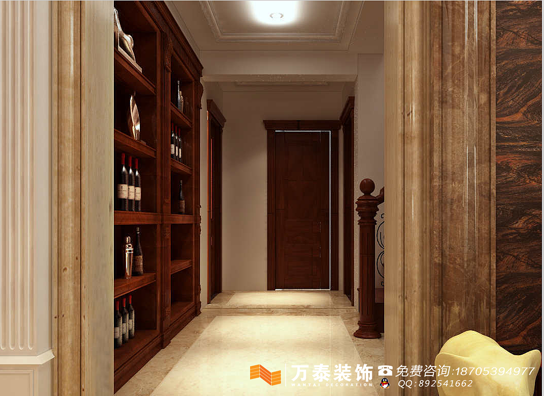 这是一套金桂园的装修案例
