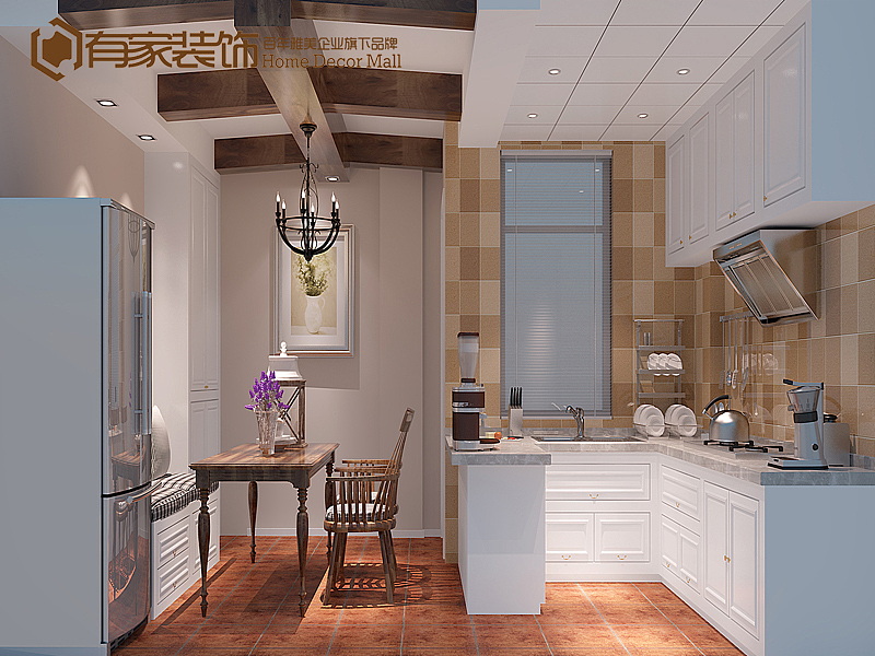 整个空间看似自由随意，但其实不无考虑。每个细节都经