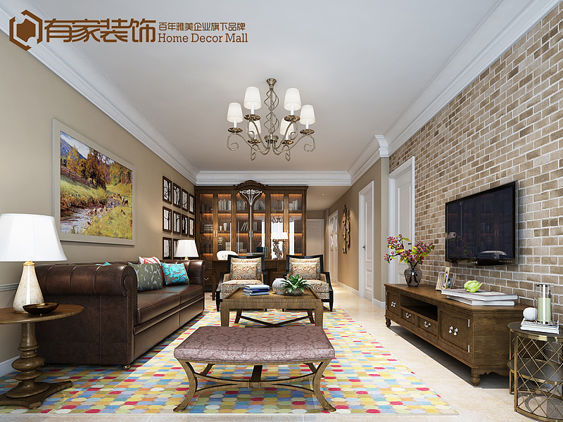 整个空间看似自由随意，但其实不无考虑。每个细节都经