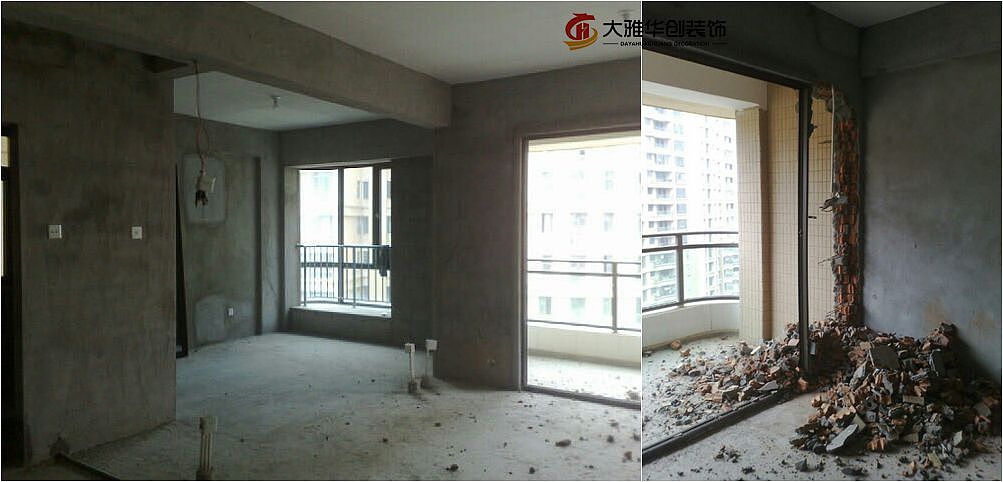 本案业主做建筑材料的，对于整套房子的格局有着自己的