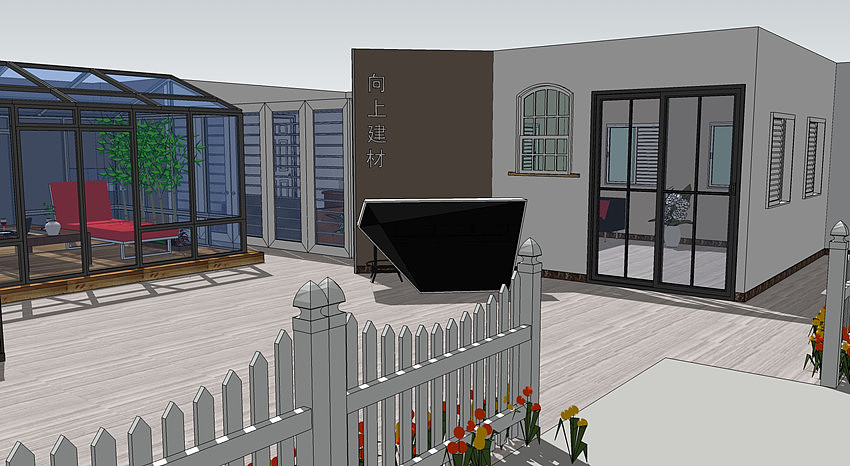 线条明快，色彩单纯，造型见解，形态硬朗，能快速的给