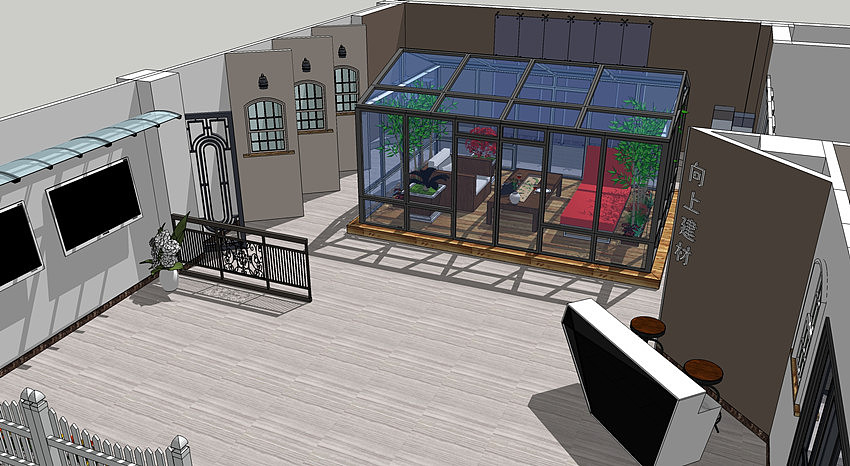 线条明快，色彩单纯，造型见解，形态硬朗，能快速的给