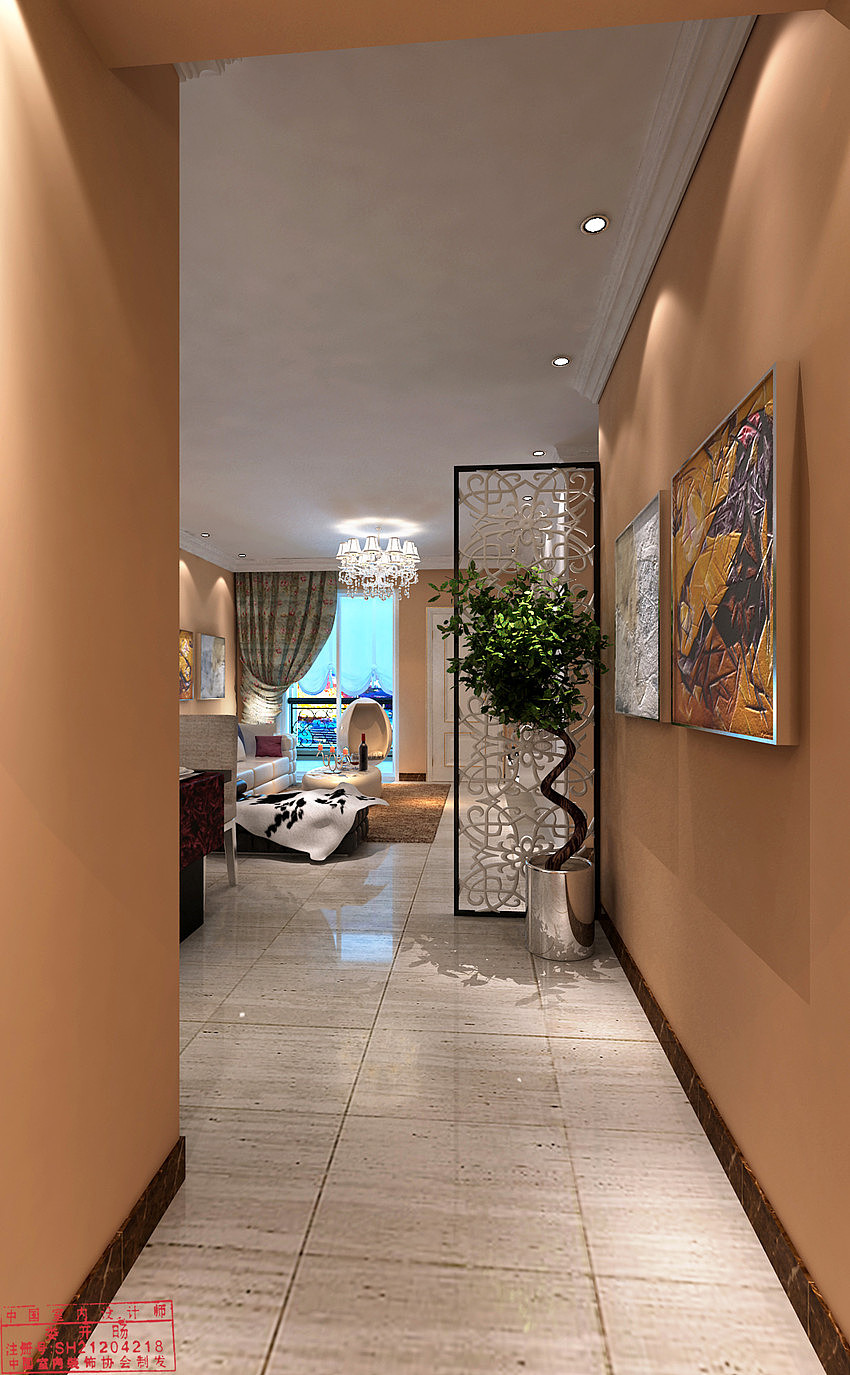 以简洁的表现形式来满足人们对空间环境那种感性的、本