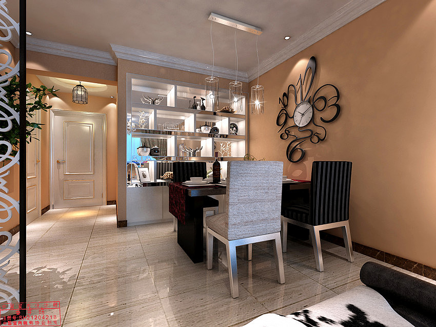 以简洁的表现形式来满足人们对空间环境那种感性的、本