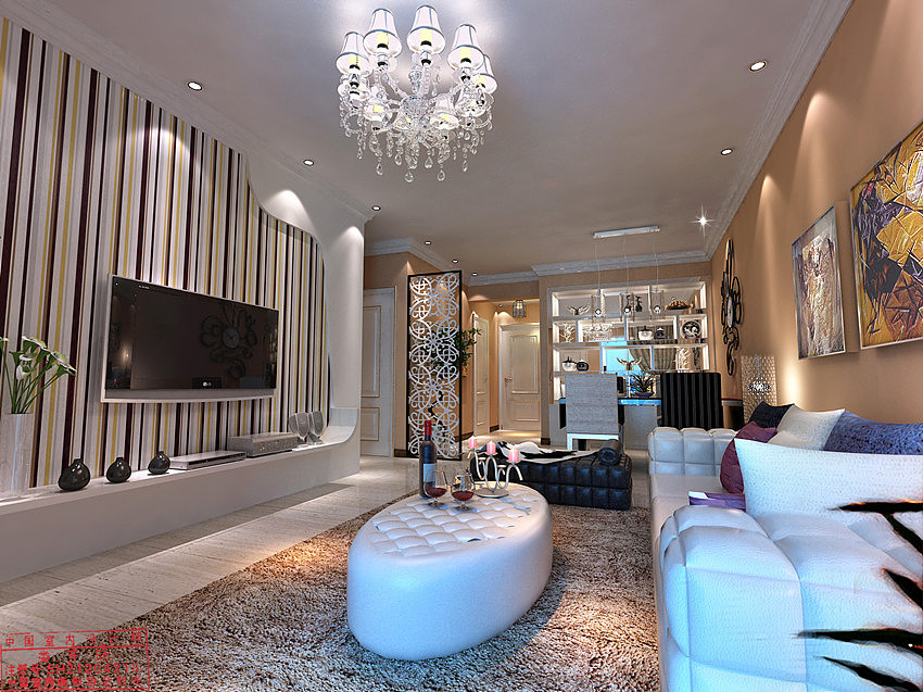 以简洁的表现形式来满足人们对空间环境那种感性的、本