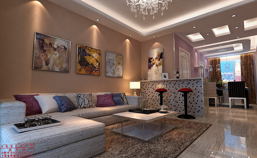 以简洁的表现形式来满足人们对空间环境那种感性的、本