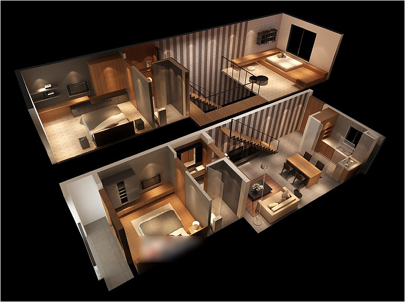 以宁缺勿滥为精髓，合理的简化居室，从简单舒适中体现