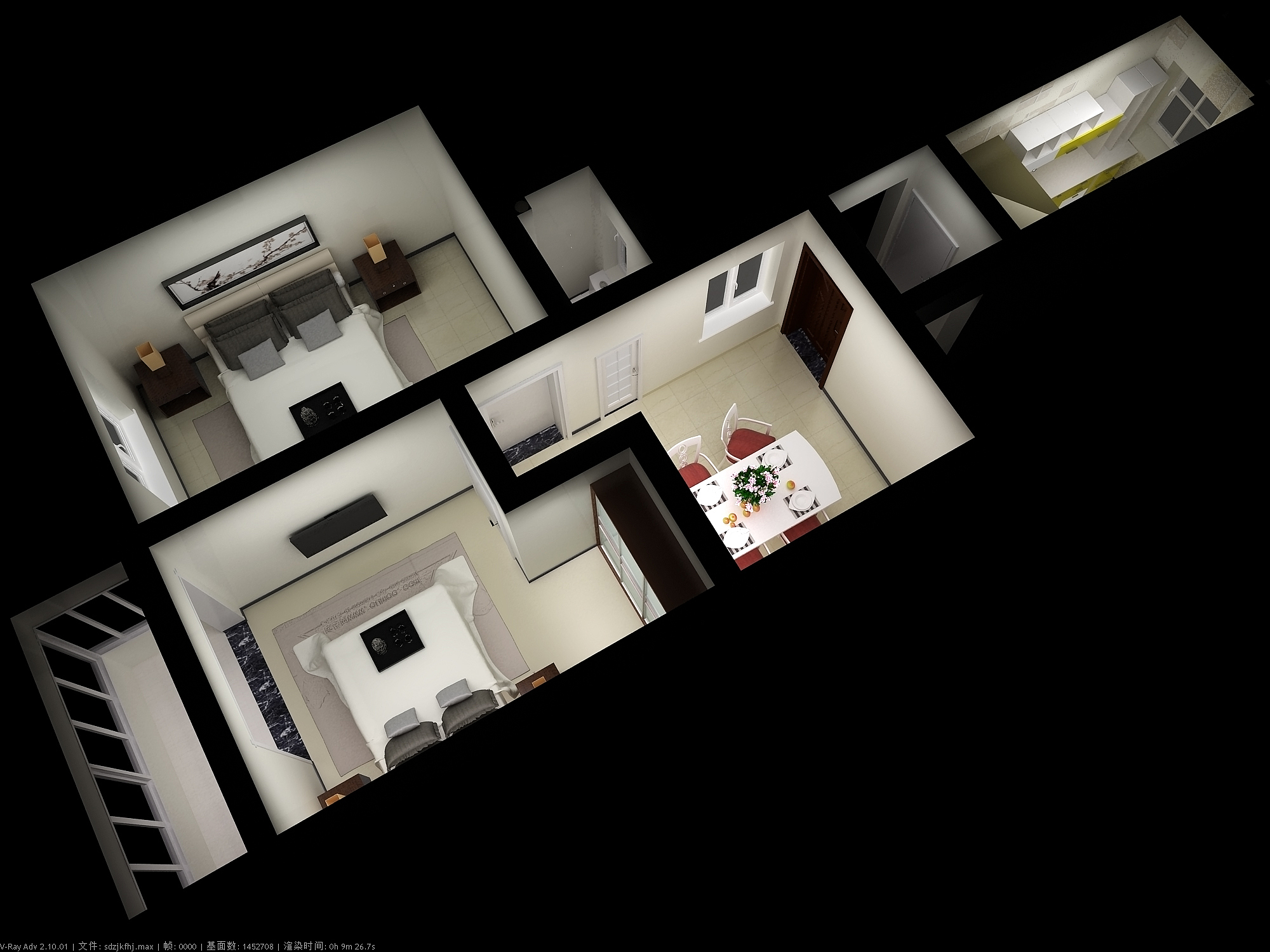 以宁缺勿滥为精髓，合理的简化居室，从简单舒适中体现