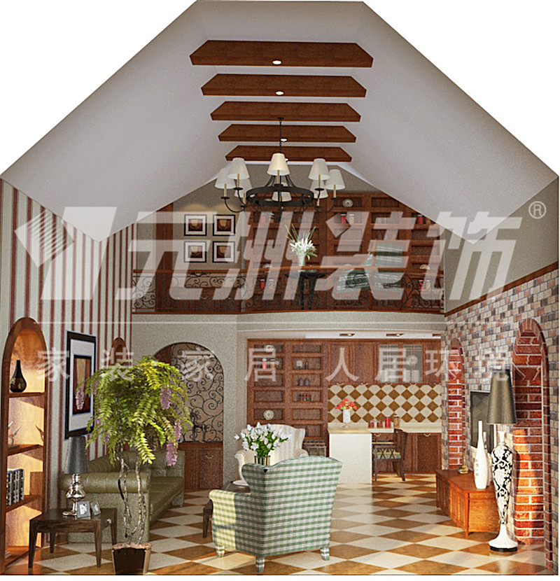 本户型建筑面积120平米，最高跳高8米最低3米。在