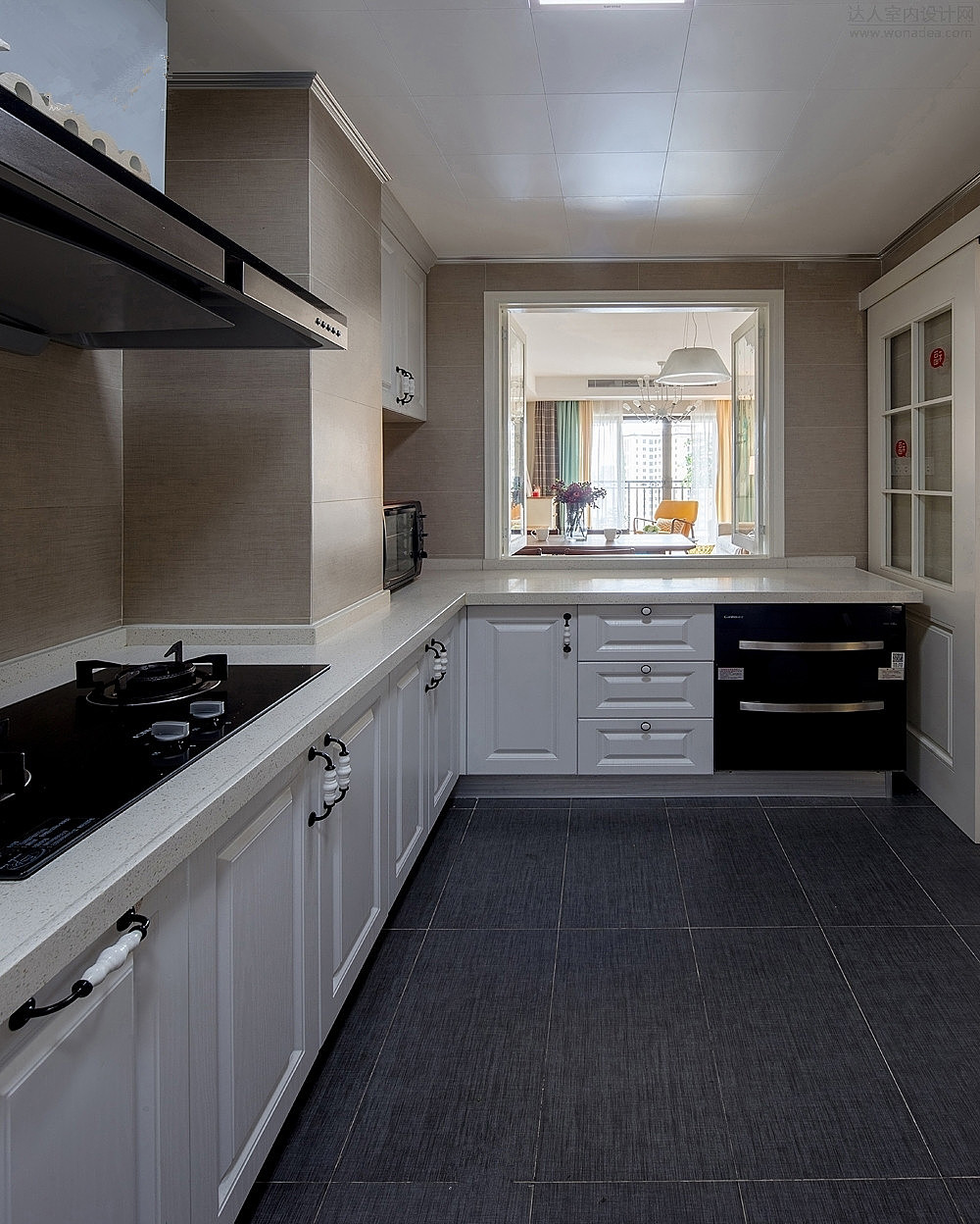 中国铁建梧桐苑87.82平环保装修实景图