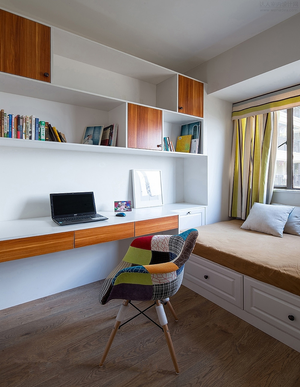 中国铁建梧桐苑87.82平环保装修实景图