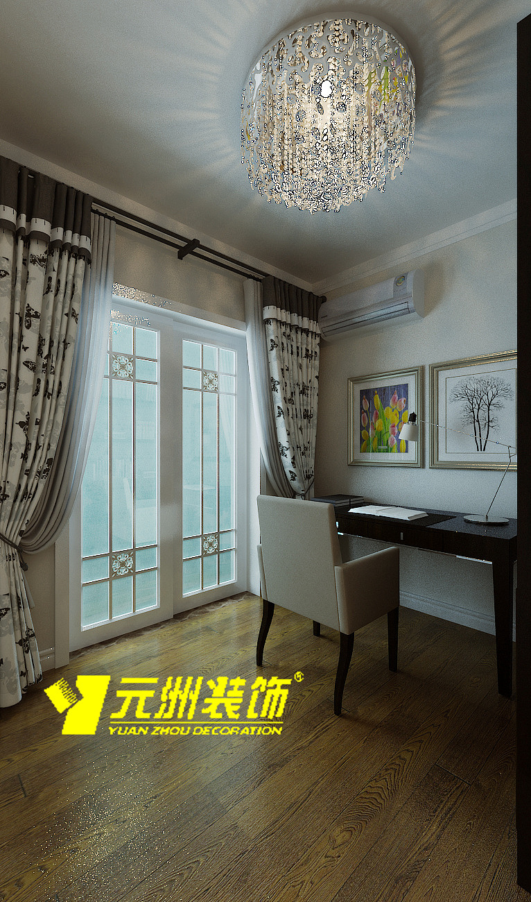 【元洲装饰 现代简约 装修案例赏析】