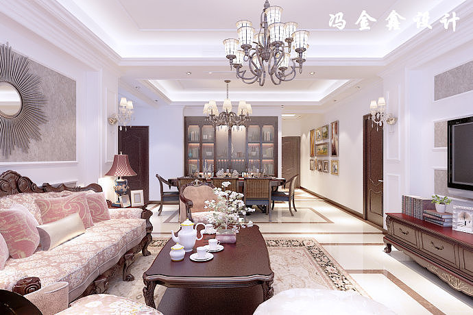 首席设计师：冯金鑫施工单位：青岛实创装饰包含项目(
