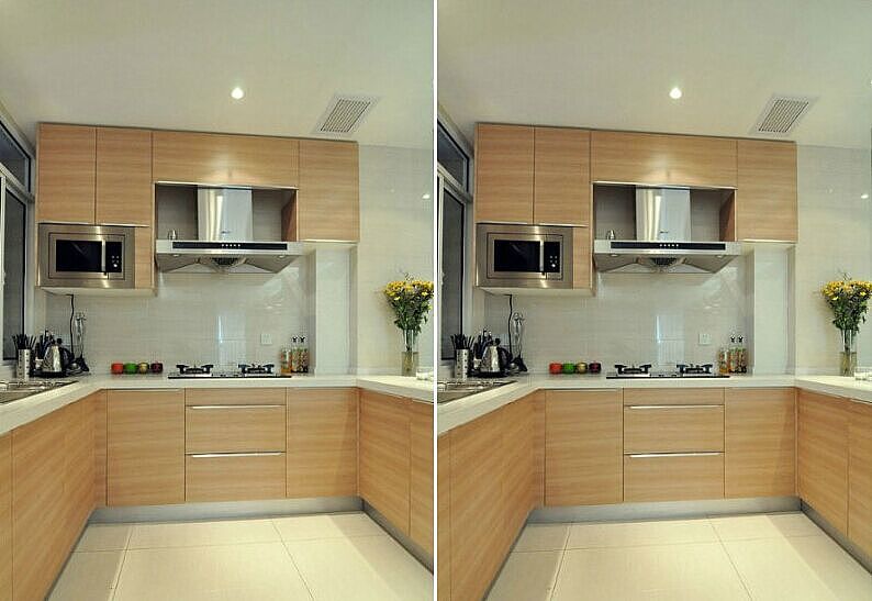 本案例示意为现代简约风格。整体设计摒弃了复杂造型的