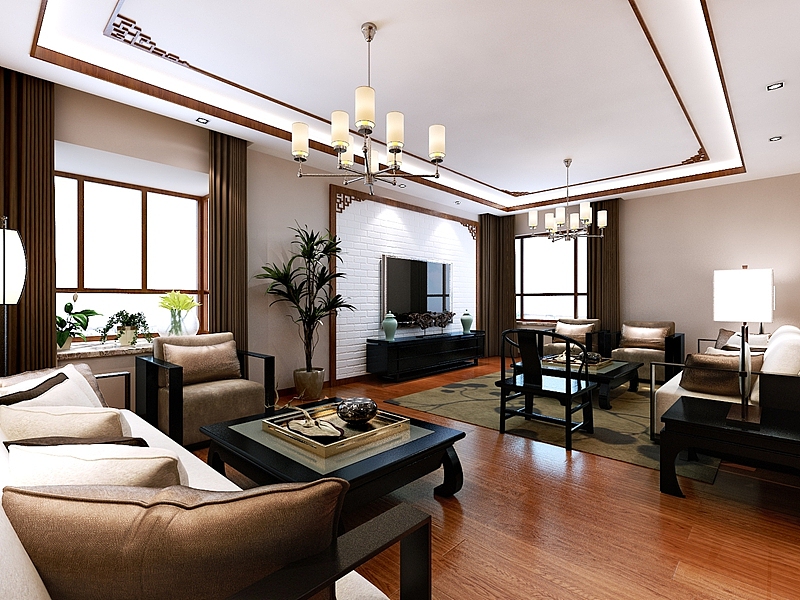  项目名称:晓港名城 首席设计师：李响建筑面积：1