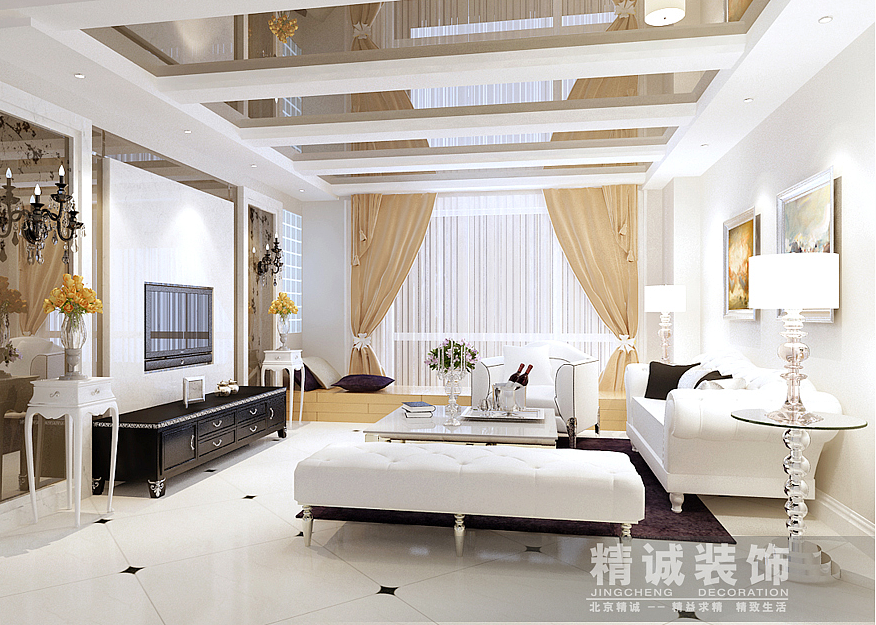 建筑面积：90平米装修风格：美式简约装修套餐：31