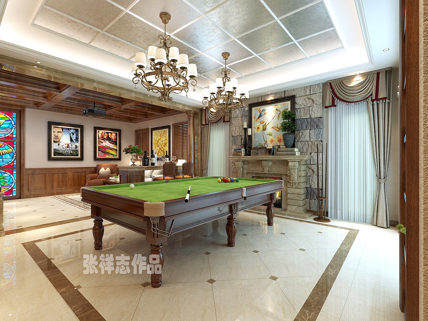 项目名称:龙湖首席设计师：张祥志建筑面积：260平