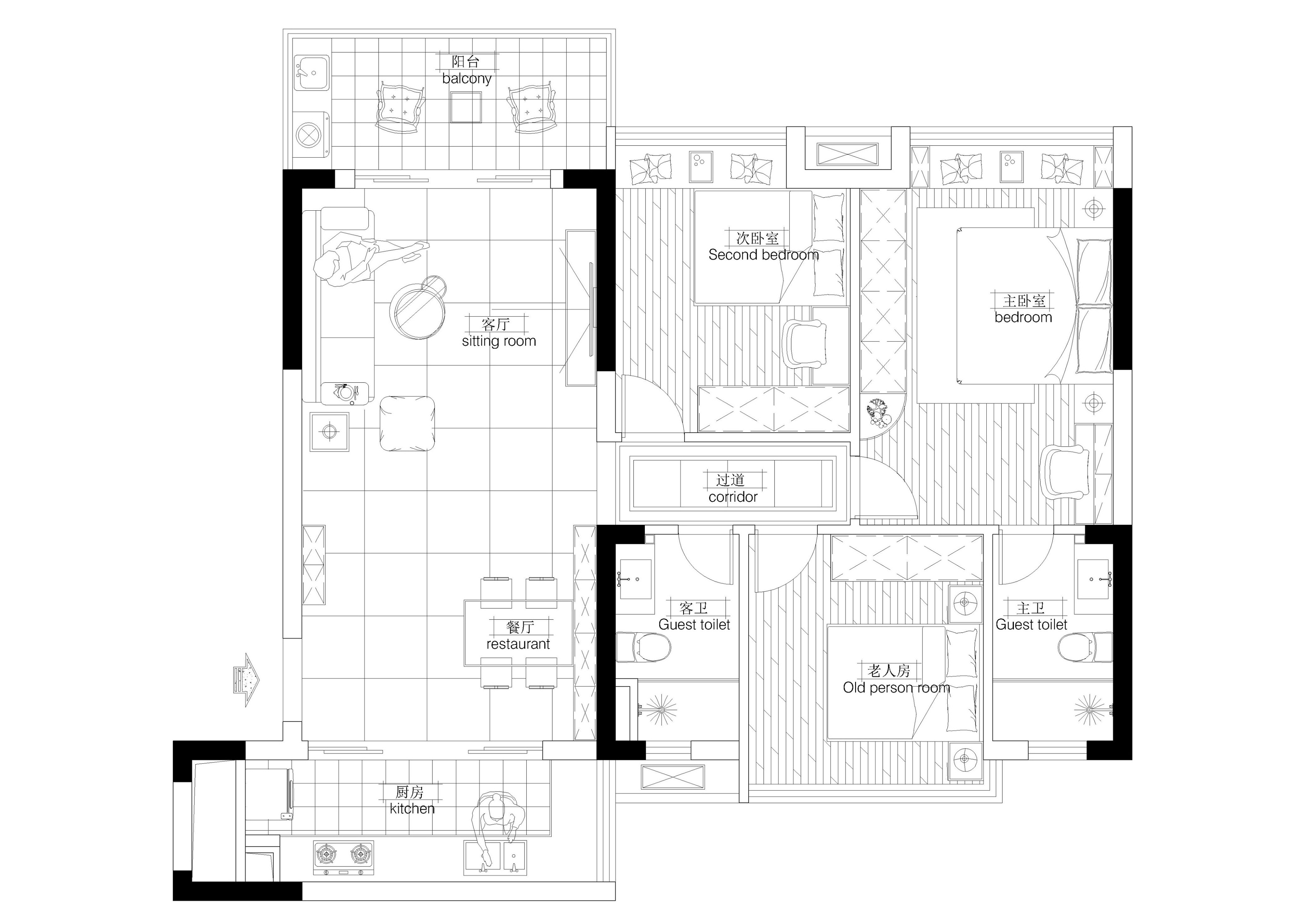 本作品体现了西方传统文化的优良建筑比例，经典又不是