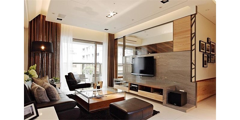 新中式风格是在后现代建筑基础上适用于现代居住理念的