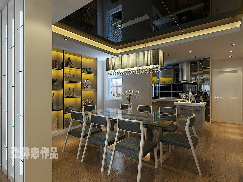 项目名称:御景尚都首席设计师：张祥志建筑面积：22