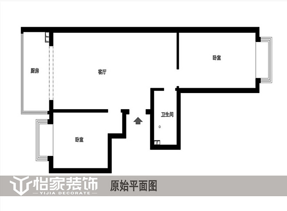 84平二居田园风